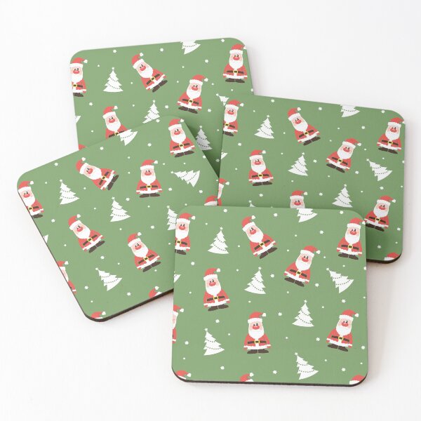 Item preview,  santa christmas patterns in quarantine designed and sold by RB-Store.