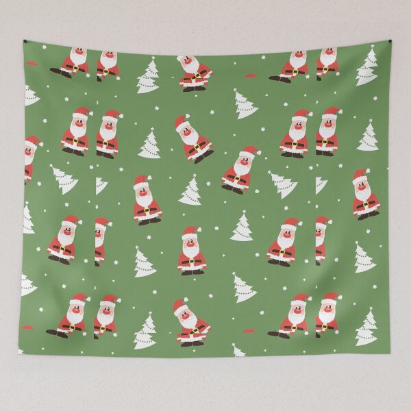 Item preview,  santa christmas patterns in quarantine designed and sold by RB-Store.