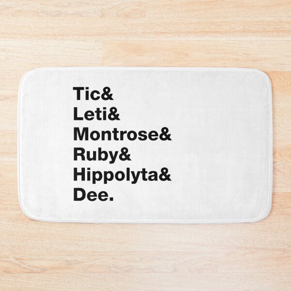 Item preview, Lovecraft Country Nickname List - Black Text designed and sold by RaquelsRoom.