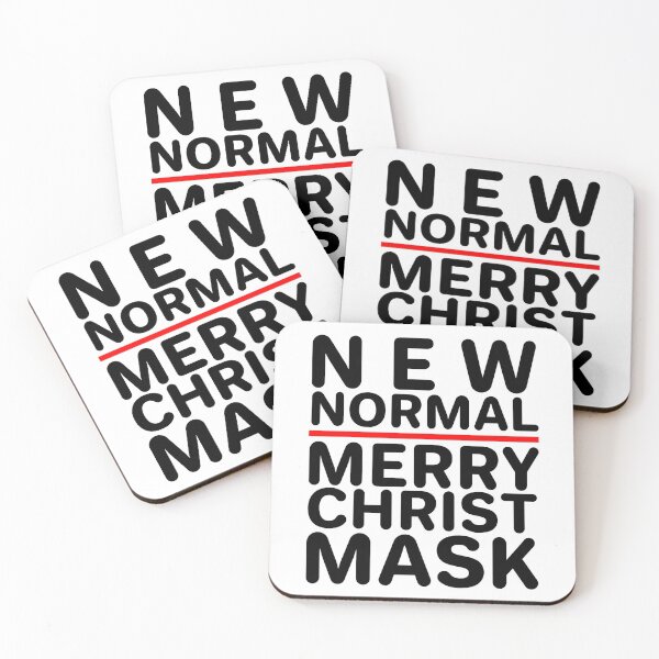 Item preview, New Normal Merry Christmask designed and sold by aktiveaddict.