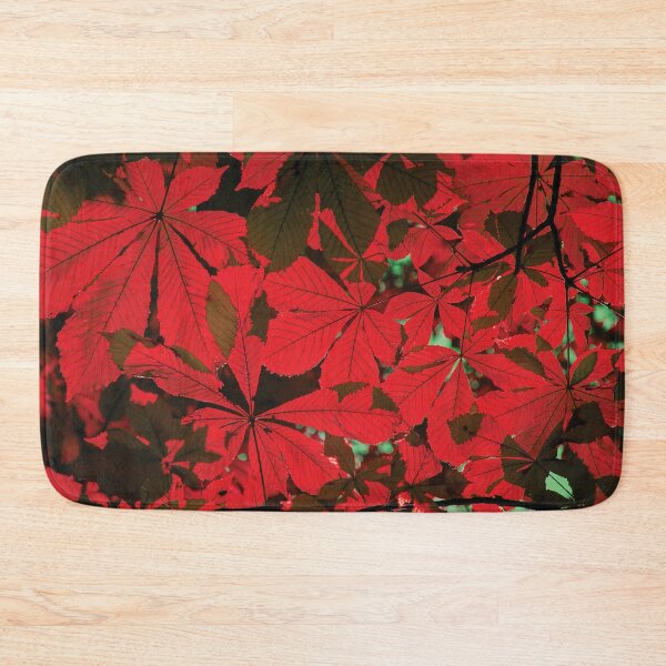 Item preview, Beautiful red autumn leaves designed and sold by miljuvarghese.