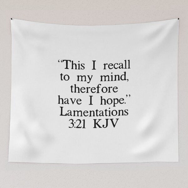 Item preview, Lamentations 3:21 KJV designed and sold by IBMClothing.