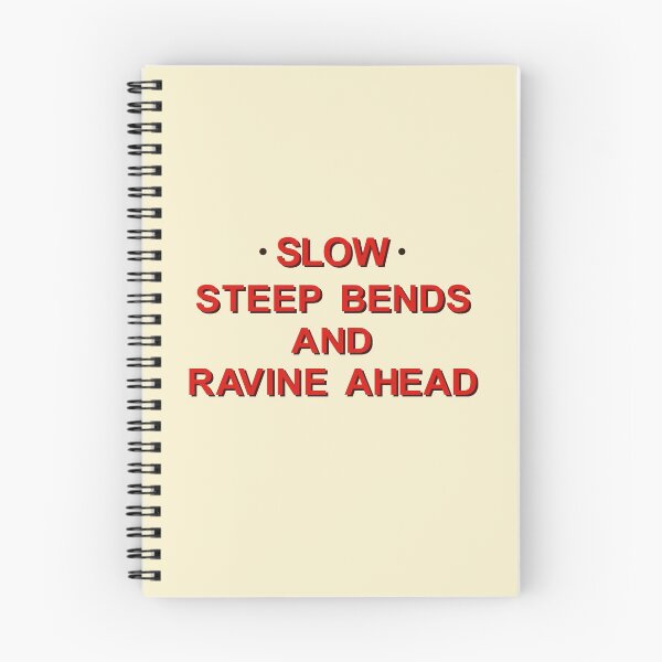 Item preview, STEEP BENDS TEXT ONLY designed and sold by andrewgyne.