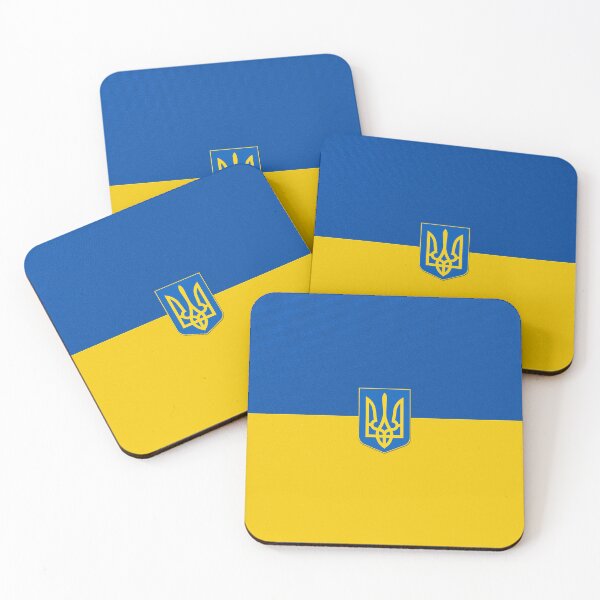 Item preview, Flag of Ukraine and Coat of arms of Ukraine, Ukrainian Patriotic Gift designed and sold by levsal.