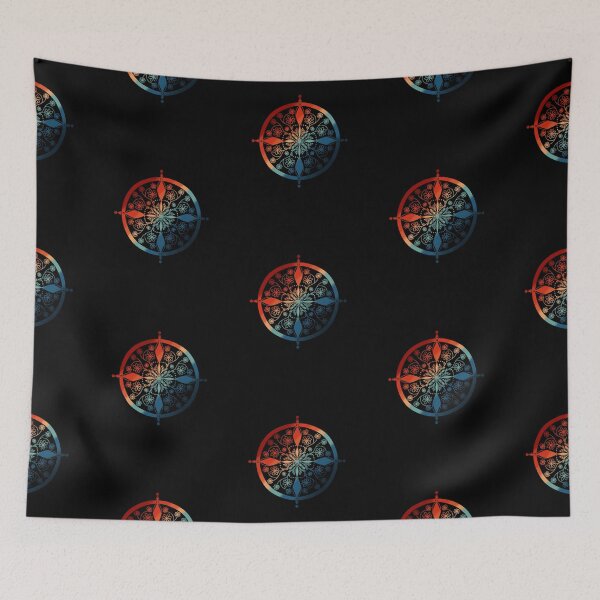 Artikelvorschau, Retro Flower Abstract Mandala Design entworfen und verkauft von mavagraphics.