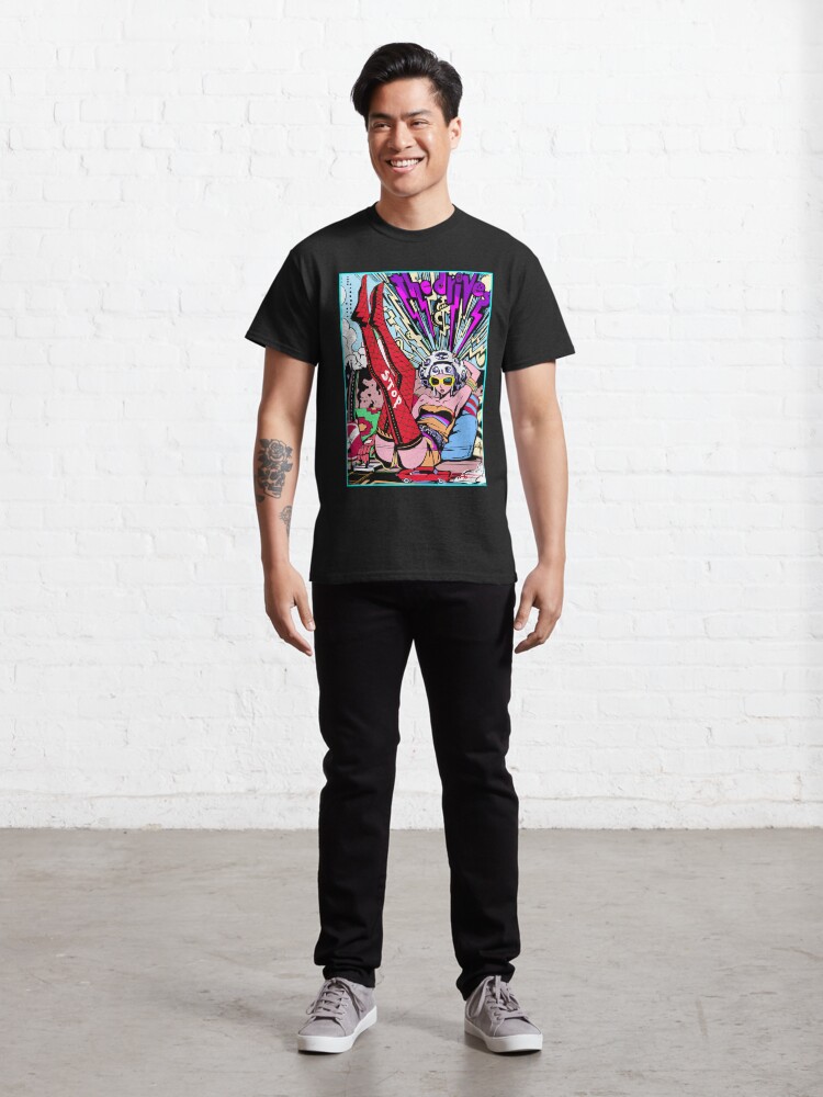 Vista alternativa de Camiseta clásica Vintage chica sexy