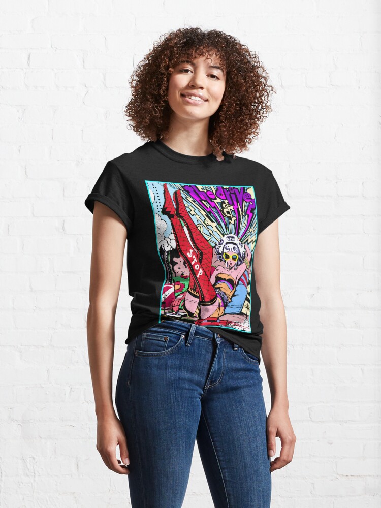 Vista alternativa de Camiseta clásica Vintage chica sexy