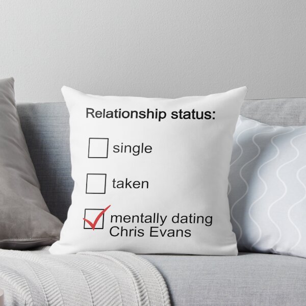Item preview, Mentally dating Chris Evans designed and sold by FanArtCollages.