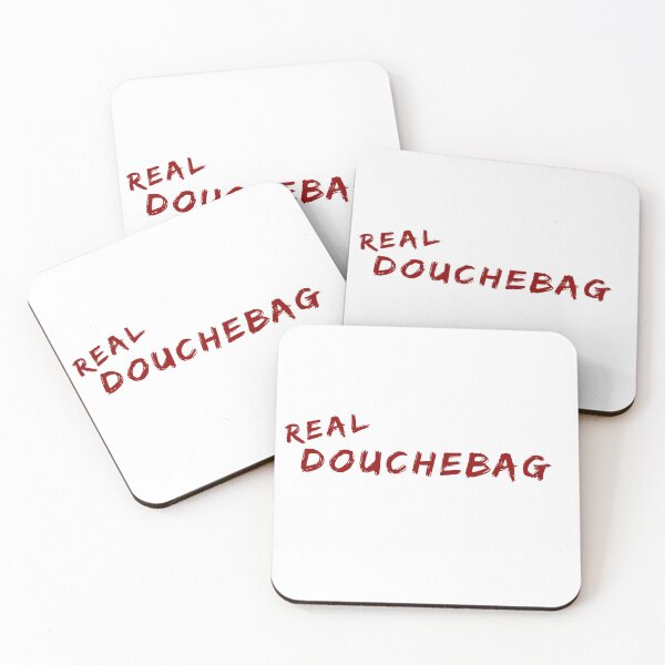 Item preview, Real Douchebag - Red Text designed and sold by OneCrankyMonkey.