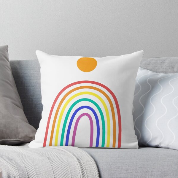 Item preview, colorful rainbow sun designed and sold by Peaceful Life Co.