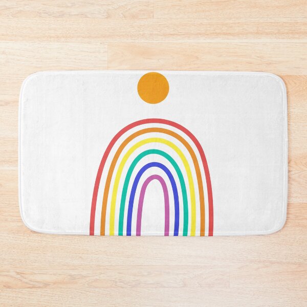 Item preview, colorful rainbow sun designed and sold by Peaceful Life Co.
