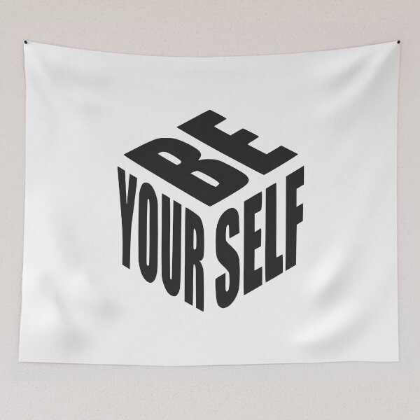 Item preview, Be Your Self cube designed and sold by asmmdesign.