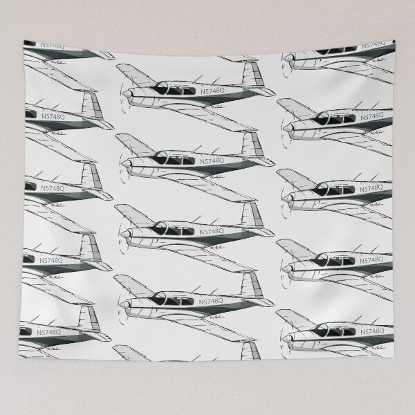 Item preview, Mooney M20C N5748Q designed and sold by Michael Garber.