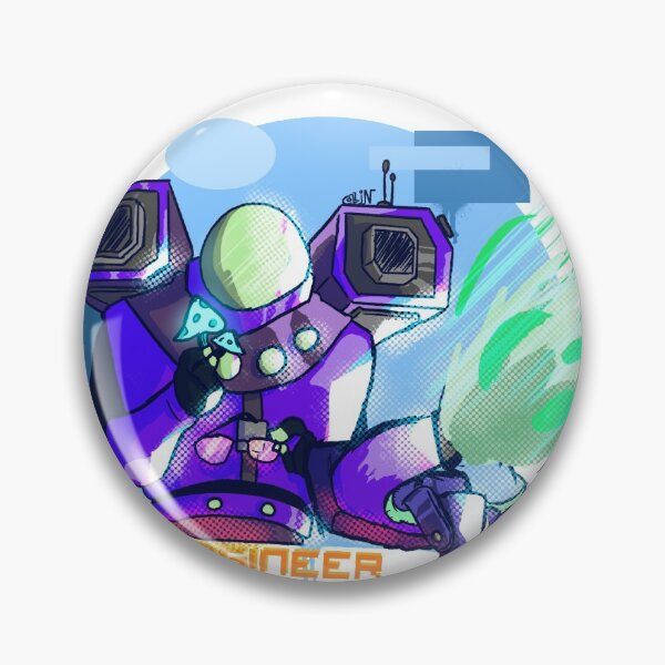 Item preview, Risk of Rain 2 Engineer designed and sold by Collin Blaskovich.