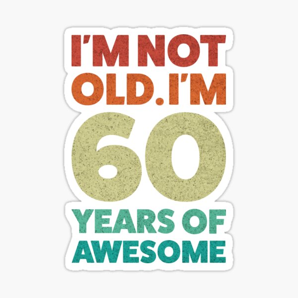 Best 60th Birthday Gifts for Women - Happy 60th Birthday Decorations Women  - 60th Birthday Gift Ideas - Funny Gifts for 60th Birthday - 60th Birthday  Favors - 60 Year Old Gifts