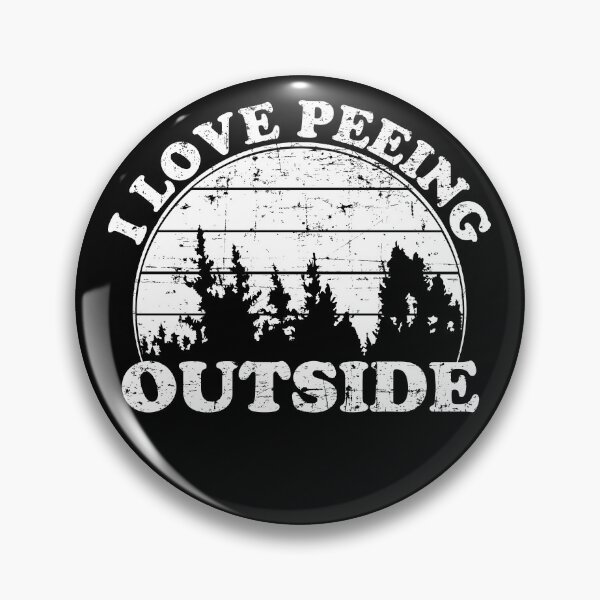Item preview, I Love Peeing Outside White designed and sold by OuterWear.