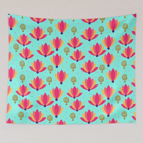 Item preview, FESTIVE LOTUS designed and sold by PrachiManerikar.