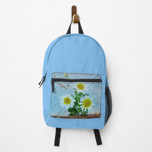 Item preview, Daisies on a rusty metal background designed and sold by Anna Lemos.