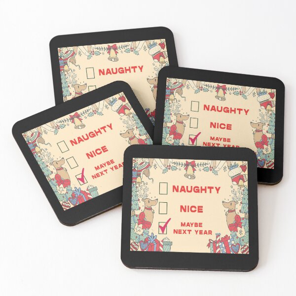 Item preview, Naughty or Nice Card designed and sold by Coder-T.