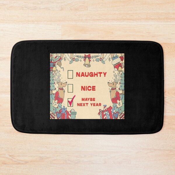 Item preview, Naughty or Nice Card designed and sold by Coder-T.