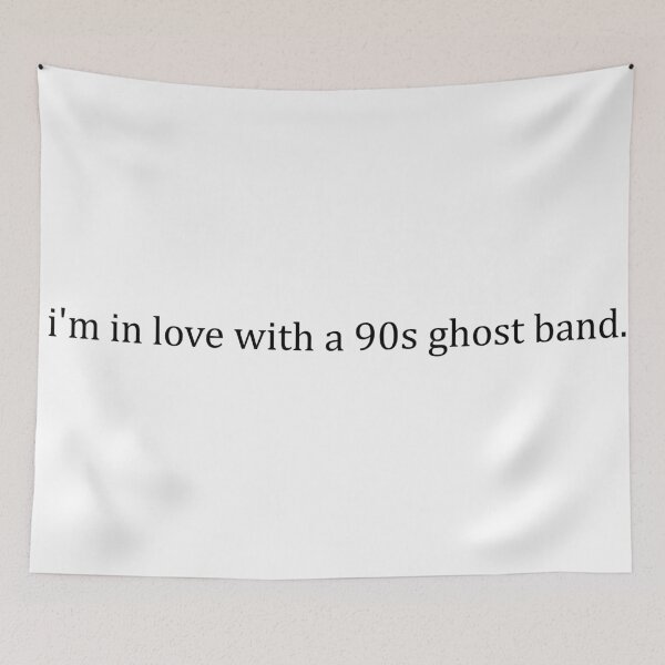 Item preview, i'm in love with a 90s ghost band designed and sold by Jenna Ross.