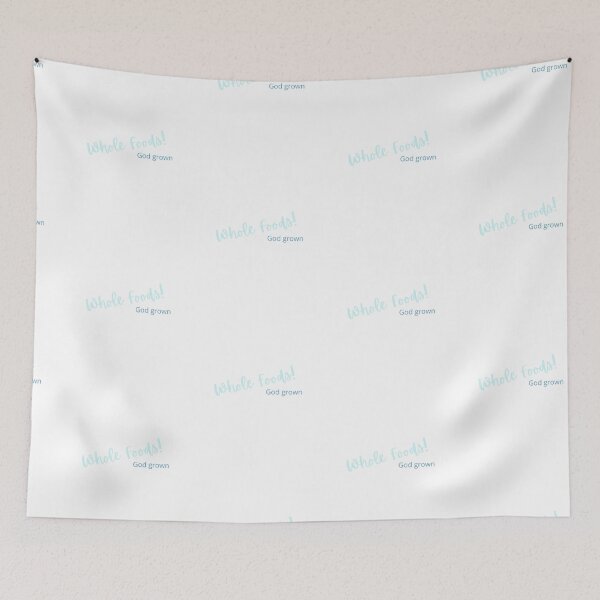 Item preview, Whole Foods in ice blue by, God Grown. designed and sold by GodGrown.