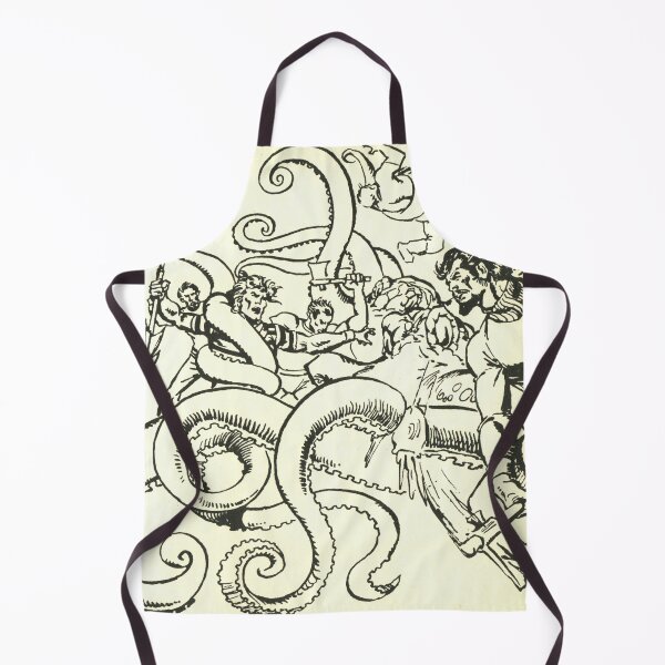 Item preview, Squid Attack - Vintage Illustration designed and sold by elevens.