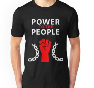 all power to the people t shirt