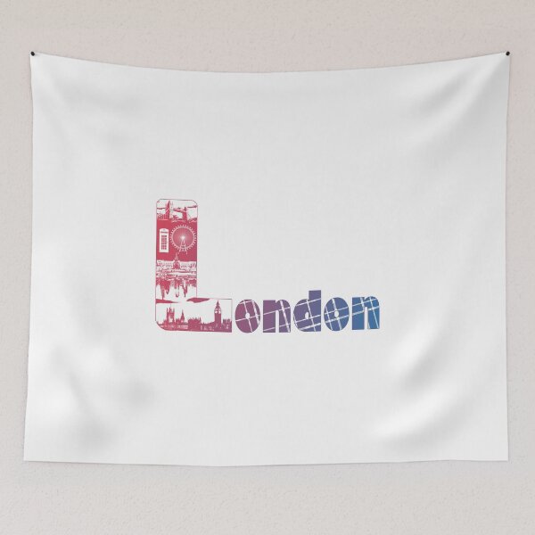 Item preview, London in letter designed and sold by katartcreative.