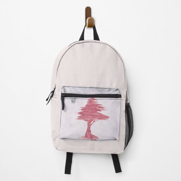 Item preview, Red Tree Watercolor on vintage paper designed and sold by Anna Lemos.