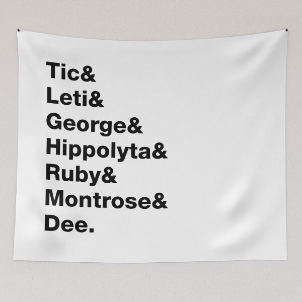 Item preview,  Lovecraft Country Character Name List - Black Text designed and sold by RaquelsRoom.