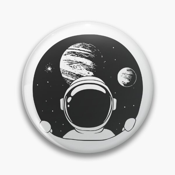 Item preview, An astronaut looks out a hole in space designed and sold by asmmdesign.