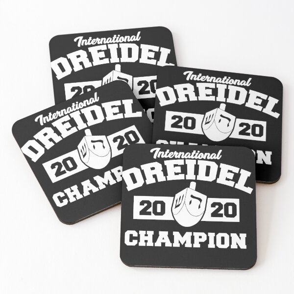 Artikelvorschau, Internationaler Dreidel-Champion 2020 Lustiges Chanukka entworfen und verkauft von Miftees.