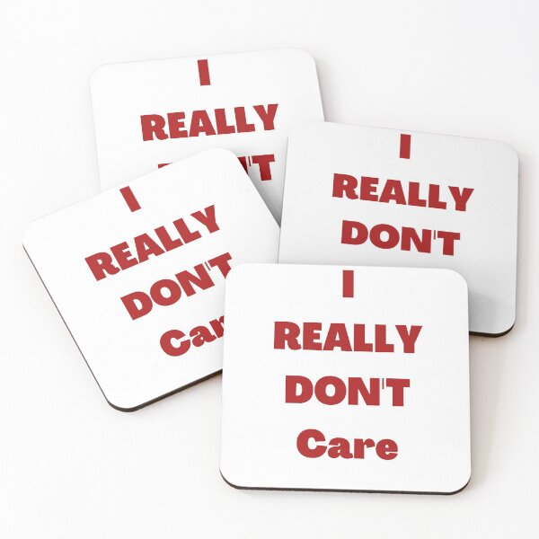 Item preview, I really don't care designed and sold by Hunterxbike01.