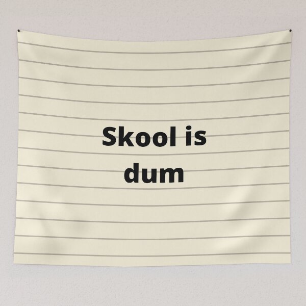 Item preview, Skool Is Dum designed and sold by liftdesign.