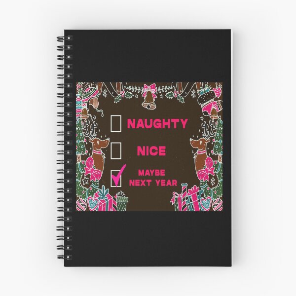 Item preview, Naughty or Nice Dark designed and sold by Coder-T.