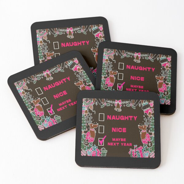 Item preview, Naughty or Nice Dark designed and sold by Coder-T.