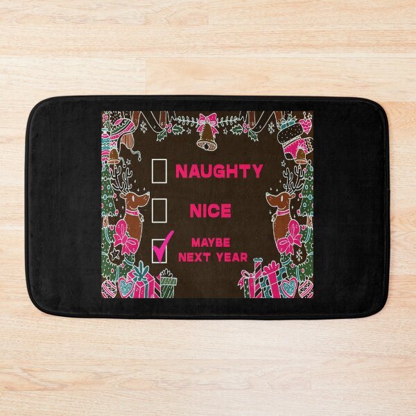 Item preview, Naughty or Nice Dark designed and sold by Coder-T.