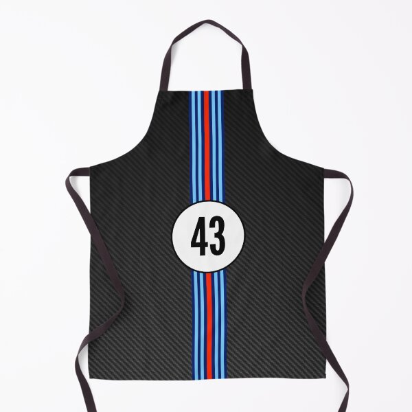 Item preview, Martini Racing Number 43 Carbon Poster – Retro Porsche Livery Art designed and sold by Road To Track.