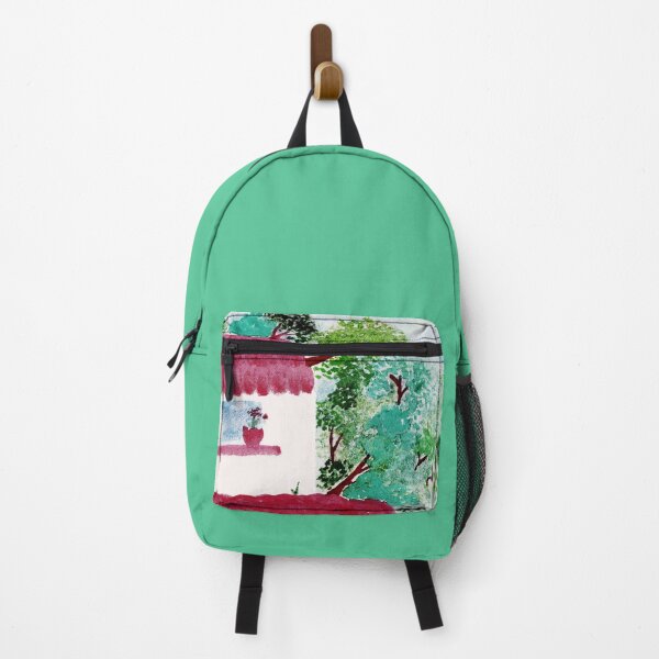 Item preview, House in the forest, trees, watercolor designed and sold by Anna Lemos.
