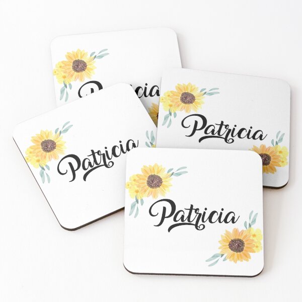 Item preview, Patricia - Name with sunflower designed and sold by Just  Names.