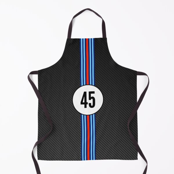 Item preview, Martini Racing Number 45 Carbon Poster – Vintage Racing Livery Art designed and sold by Road To Track.