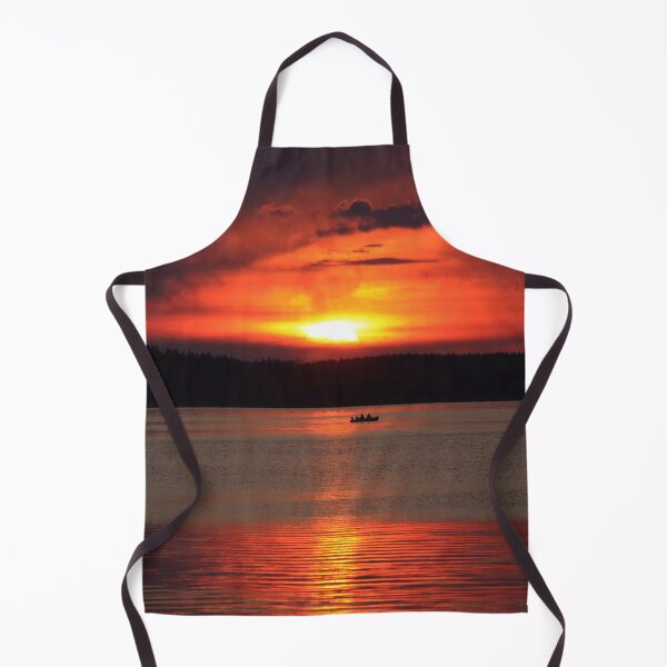Item preview, Sunset fishing designed and sold by EvaWald.