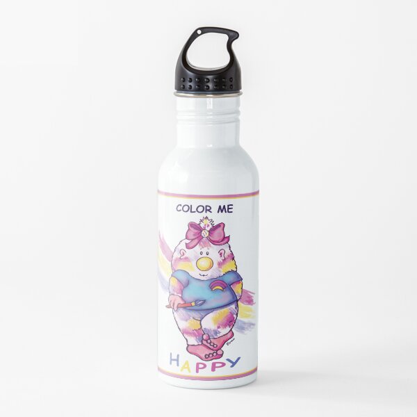 Color Me HAPPY Water Bottle