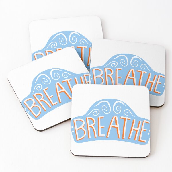 Item preview, breathe inspirational caligraphy design designed and sold by doomdelion.