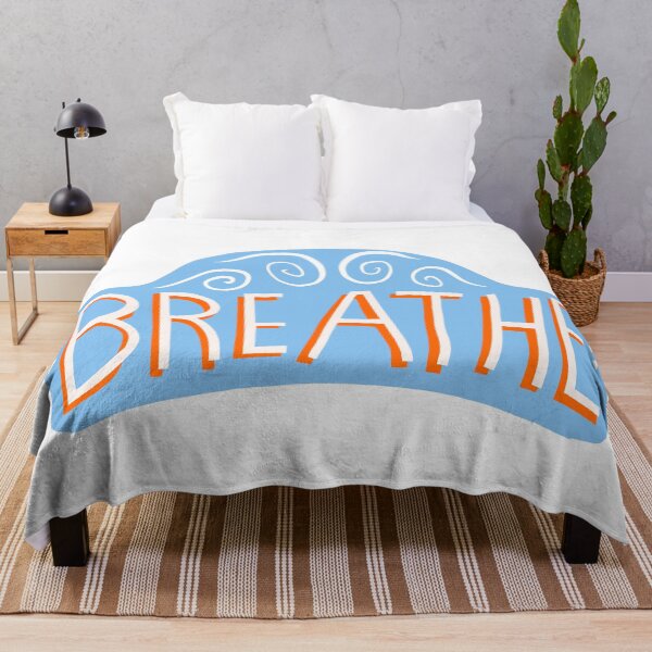Item preview, breathe inspirational caligraphy design designed and sold by doomdelion.