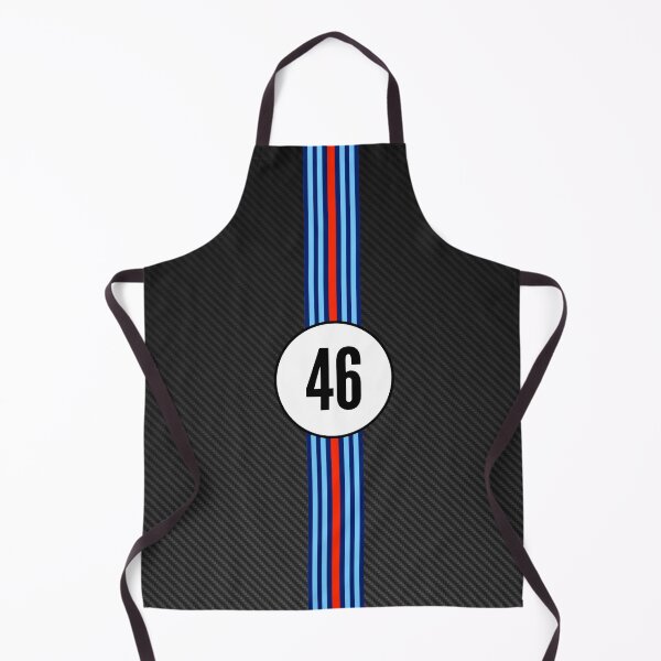 Item preview, Martini Racing Number 46 Carbon Poster – Iconic Porsche Livery Art designed and sold by Road To Track.