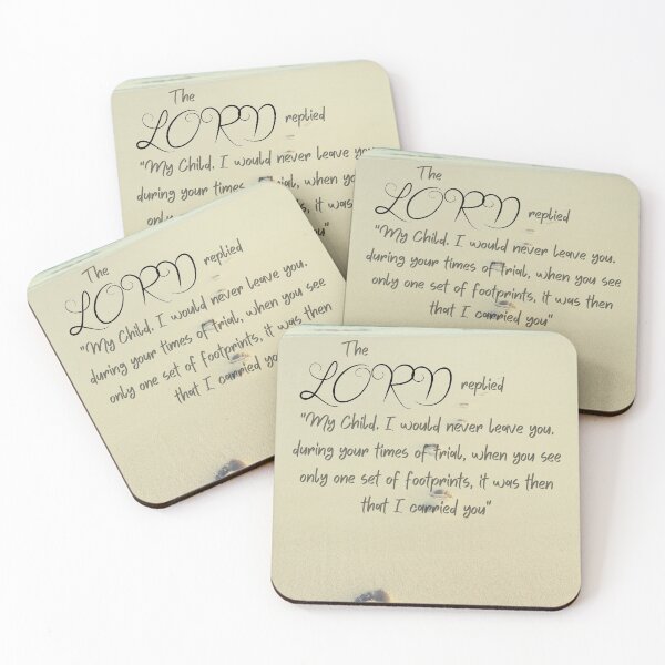 Item preview, Footprints in the Sand Poem designed and sold by ChartGifts.