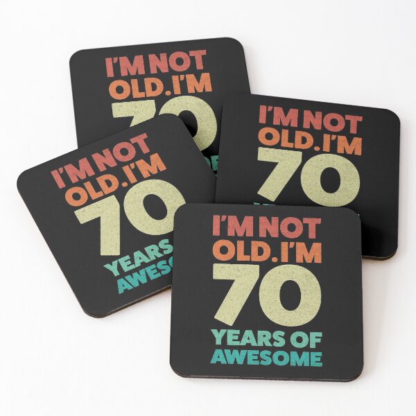 Item preview, Funny Unisex 70th Birthday Present Design designed and sold by justjonboy.