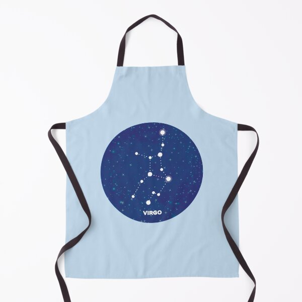 Item preview, Virgo Constellation in Starry Dark Blue Night Sky  designed and sold by LifeOnGlow.